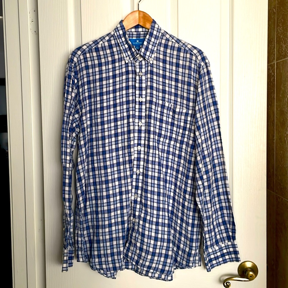 Toscano - 100% Linen button down shirt